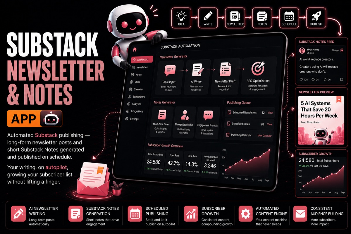 Substack Newsletter & Notes